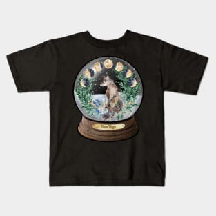 Wolf Moon Magic Kids T-Shirt